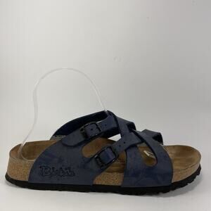 Birkenstock Birkis Criss Cross Strappy Sandals Womens Size 39, 8-8.5 Narrow